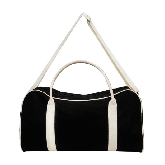 Logan Canvas Duffle Bags Black